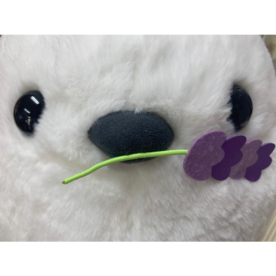 シマエナガ 北海道限定ラベンダー☆ふくふくシマちゃん BIGぬいぐるみ