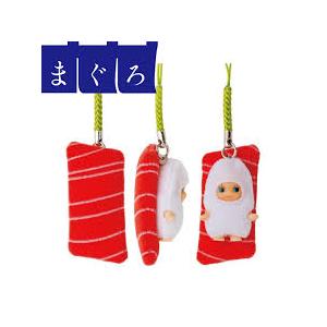お寿司キューピー まぐろコスチューム マスコットストラップ : 北海道