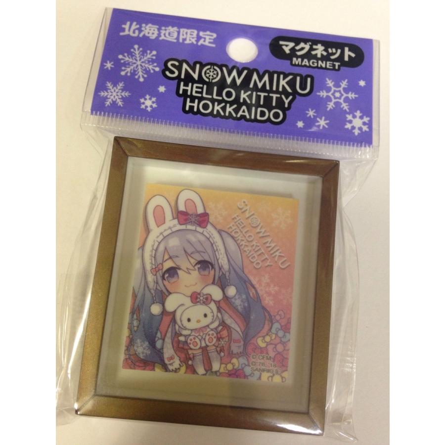 ご当地雪ミク SNOW MIKU☆雪ミクキティ・ミニ額縁マグネットmagnet