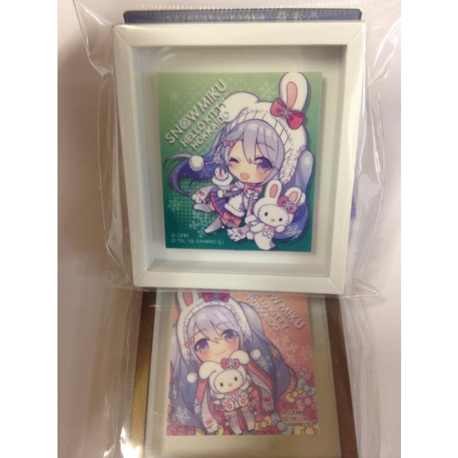 ご当地雪ミク SNOW MIKU☆雪ミクキティ・ミニ額縁マグネットmagnet