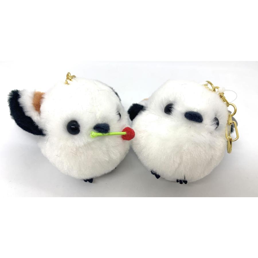 シマエナガ ふくふくシマちゃん☆ マスコット キーホルダー ☆2種より 