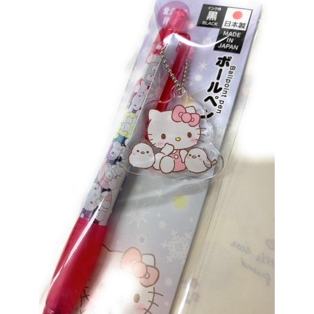 キティ ボールペン ストラップ付きサンリオ バラ 【公式通販】