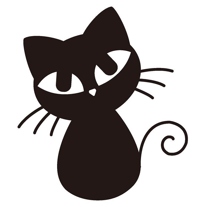 猫 シルエット ステッカー Cat 03 1枚 カラー選択 ネコ ねこ カッティングステッカー Silhouette Sticker Cat 03 ピクトプレート通販ハートサイン 通販 Yahoo ショッピング