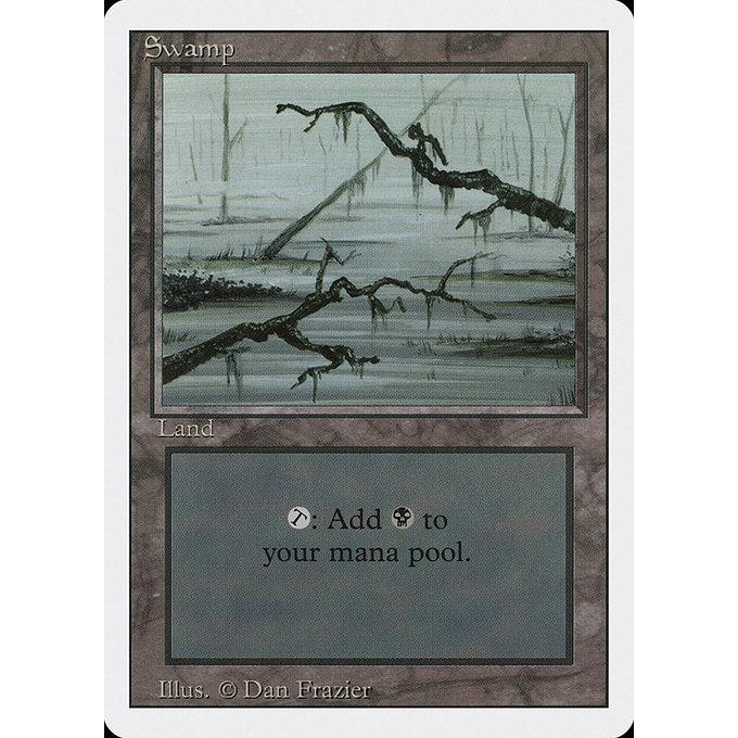 MTG □土地/英語版□ 《沼/Swamp》リバイズド 3ED : ツクモヤ ヤフー店 