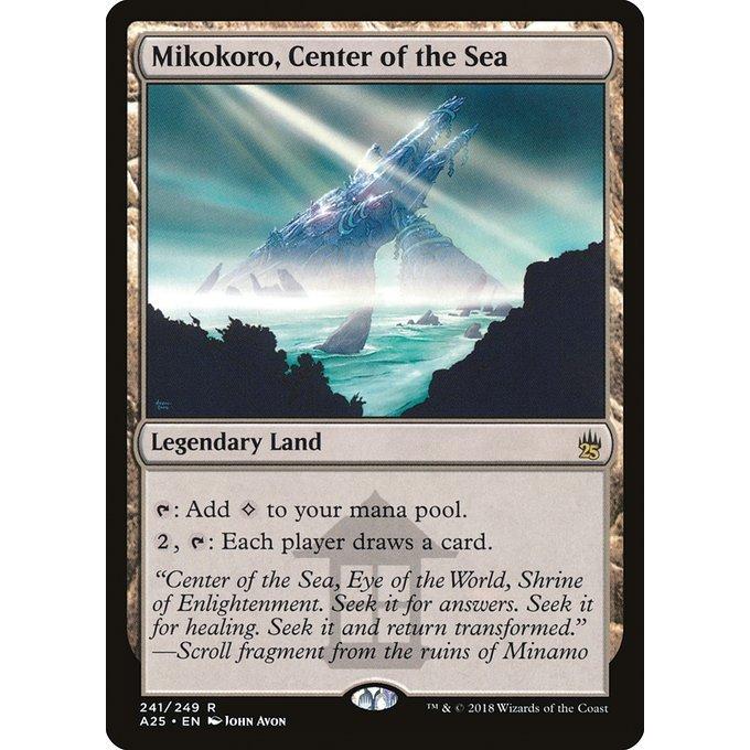 MTG ■土地/英語版■ 《海の中心、御心/Mikokoro, Center of the Sea》マスターズ25th A25｜shop998