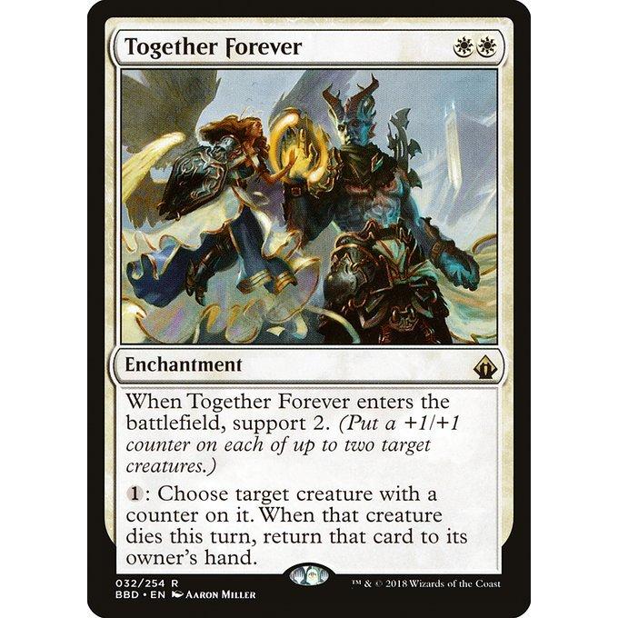 MTG ■白/英語版■ 《いつまでも共に/Together Forever》バトルボンド BBD | 