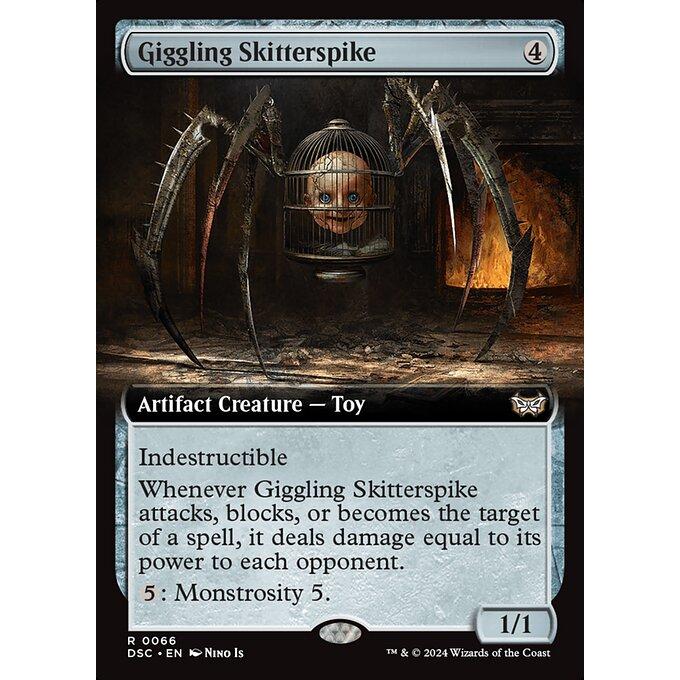 MTG □無/英語版□(066)《嘲笑する走り棘/Giggling Skitterspike