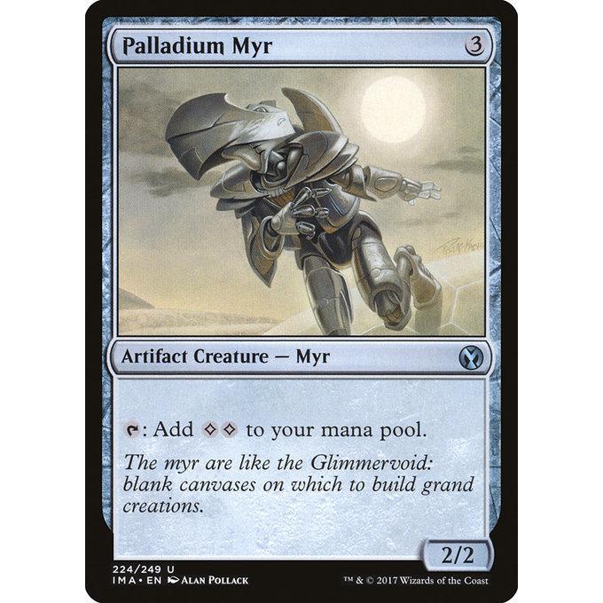 MTG ■無/英語版■ 《パラジウムのマイア/Palladium Myr》 アイコニックマスターズ IMA｜shop998