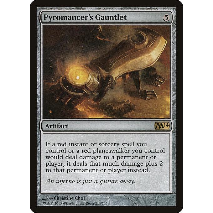 MTG ■無/英語版■《紅蓮術士の篭手/Pyromancer's Gauntlet》基本セット2014  M14｜shop998