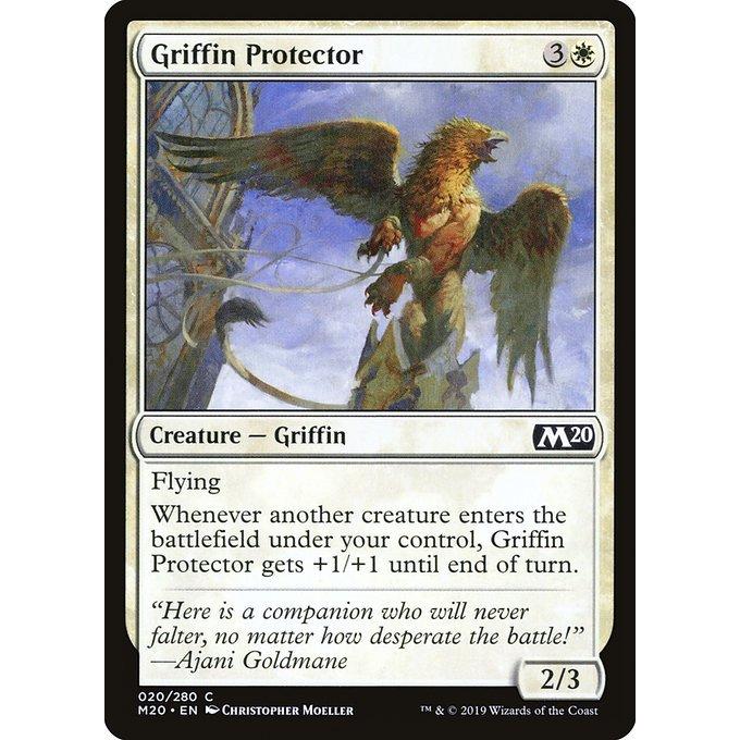 MTG ■白/英語版■ 《庇護のグリフィン/Griffin Protector》基本セット2020 M20｜shop998