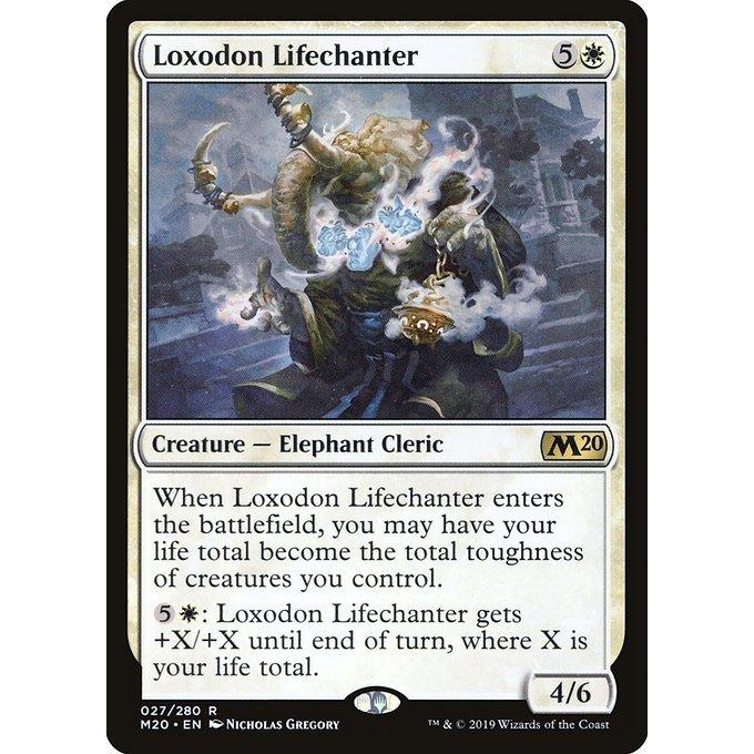 MTG ■白/英語版■ 《ロクソドンの生命詠み/Loxodon Lifechanter》基本セット2020 M20｜shop998