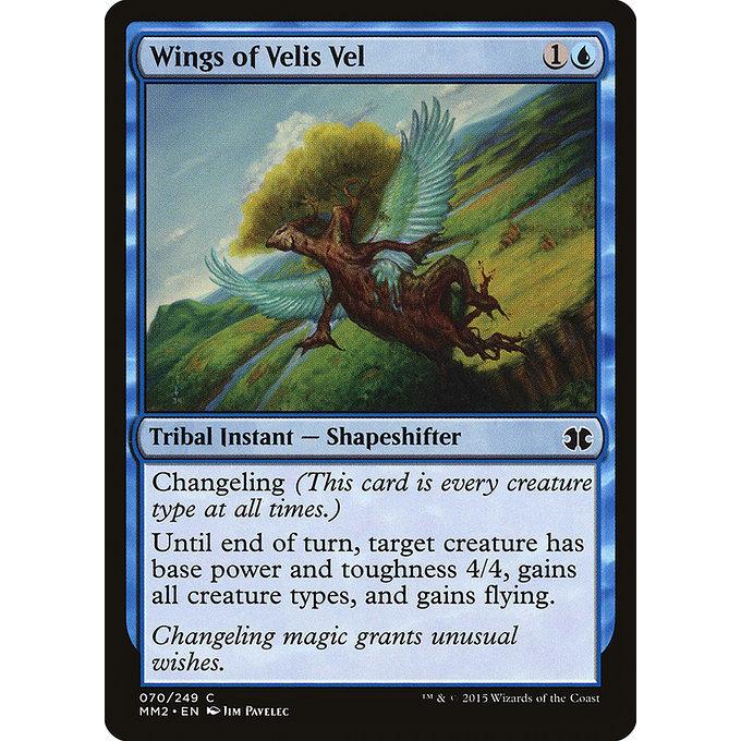 MTG ■青/英語版■ 《ヴェリズ・ヴェルの翼/Wings of Velis Vel》モダンマスターズ2015 MM2｜shop998