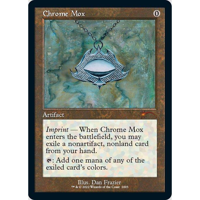 MTG □無/英語版□ 《金属モックス/Chrome Mox》☆FOIL☆ Secret Lair 