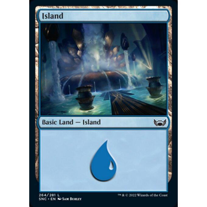 MTG ■土地/英語版■《 島/Island》 ニューカペナの街角 SNC  　｜shop998