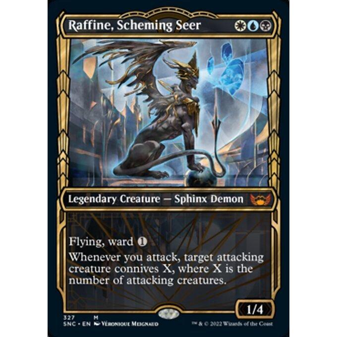 MTG □金/英語版□《策謀の予見者、ラフィーン/Raffine, Scheming Seer