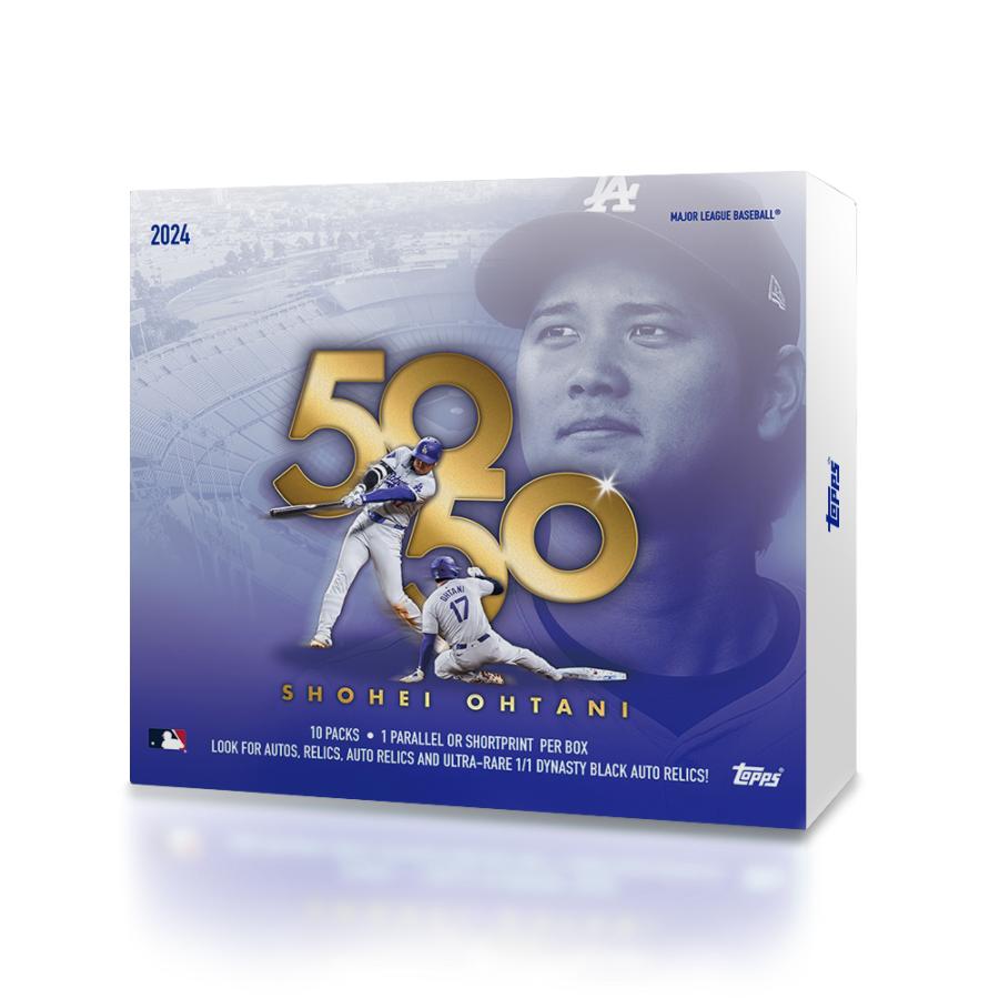 大谷翔平 Topps 2024 Shohei Ohtani 50/50 ボックス Topps 【即納】【新品未開封】大谷翔平 2024 50/50: Shohei