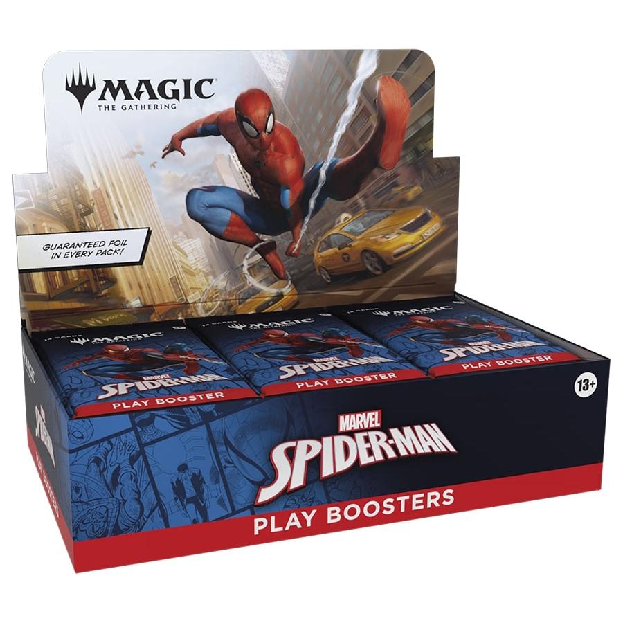 プロモ付！MTG 英語版 マーベル スパイダーマン プレイブースター MTG□英語版□ 《マーベル スパイダーマン プレイブースター》BOX