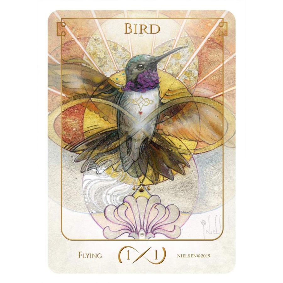 MTG □トークン□ 《鳥/BIRD 1/1》Tokens of Spirit Terese Nielsen