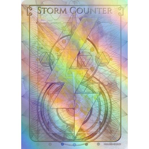MTG □トークン□ 《ストームカウンター/STORM COUNTER 》☆FOIL