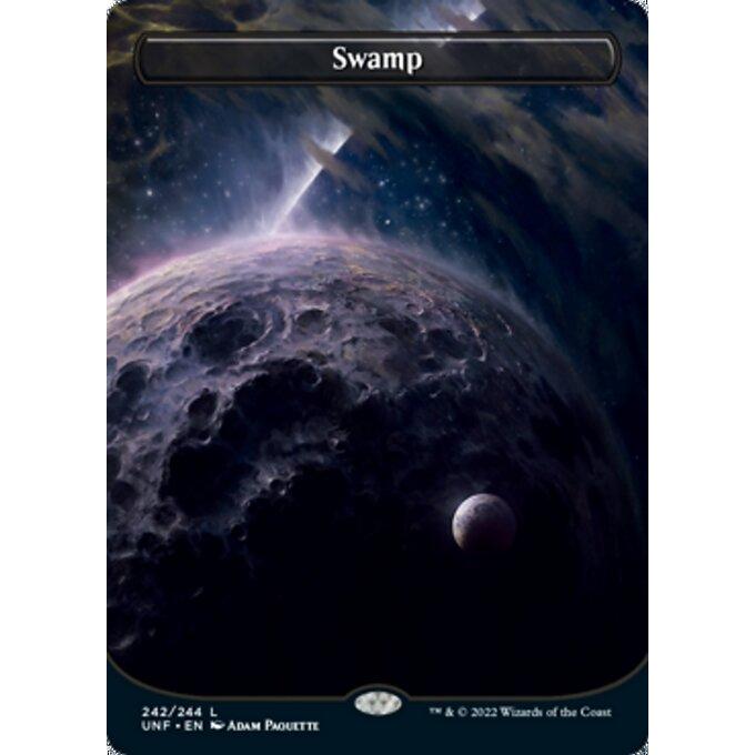 MTG □土地/英語版□ 《沼/Swamp》Unfinity UNF : ツクモヤ ヤフー店 