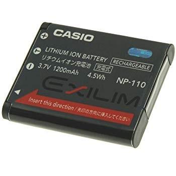 【日本版 / 純正】Casio カシオ NP-110 メーカー純正 国内向け バッテリー 送料無料！ NP-110 【NP110】