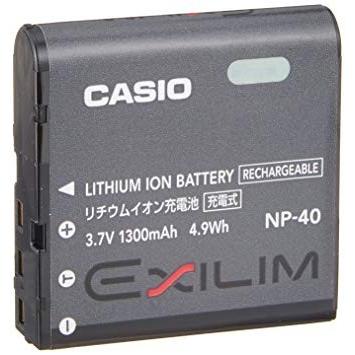 Casio カシオ NP-40 メーカー純正 国内向け バッテリー 送料無料！ NP-40 