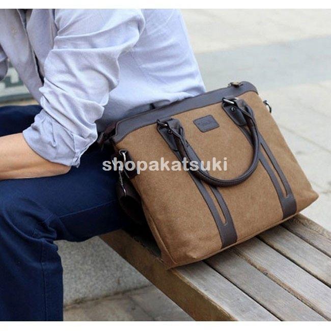 トートバッグ ショルダーバッグ ビジネスバッグ 帆布バッグ 鞄 カバン メンズ 軽量 大容量 ビジネス 通勤 通学 2way 冬新作 Spa 3908qzxos ショップあかつき 通販 Yahoo ショッピング