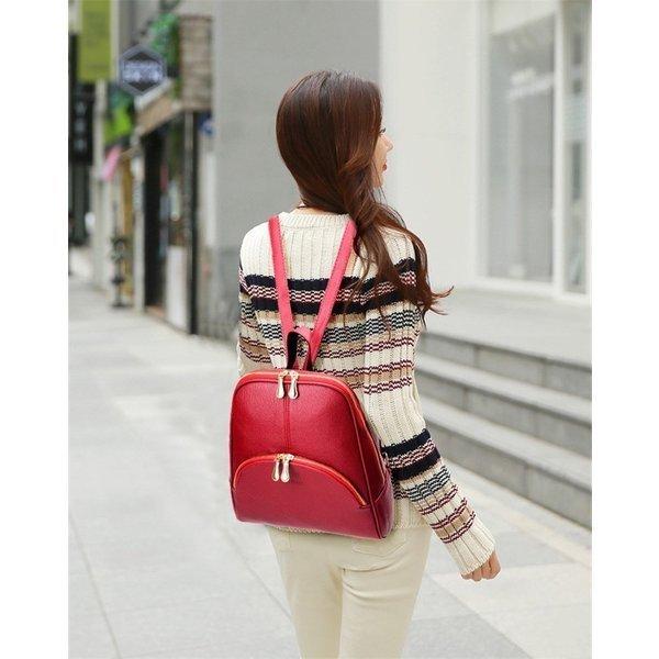 リュック リュックサック 通学 通勤 レディース 大容量 おしゃれ かわいい 白リュック 黒リュック Pu 人気 学生 バックバッグ ポイント消化 海外 正規品