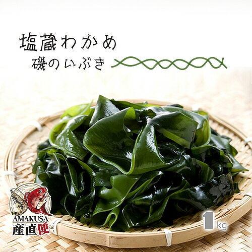 新物わかめ 国産 塩蔵わかめ 1kg(1000g) 業務用 天草牛深産 ミネラル