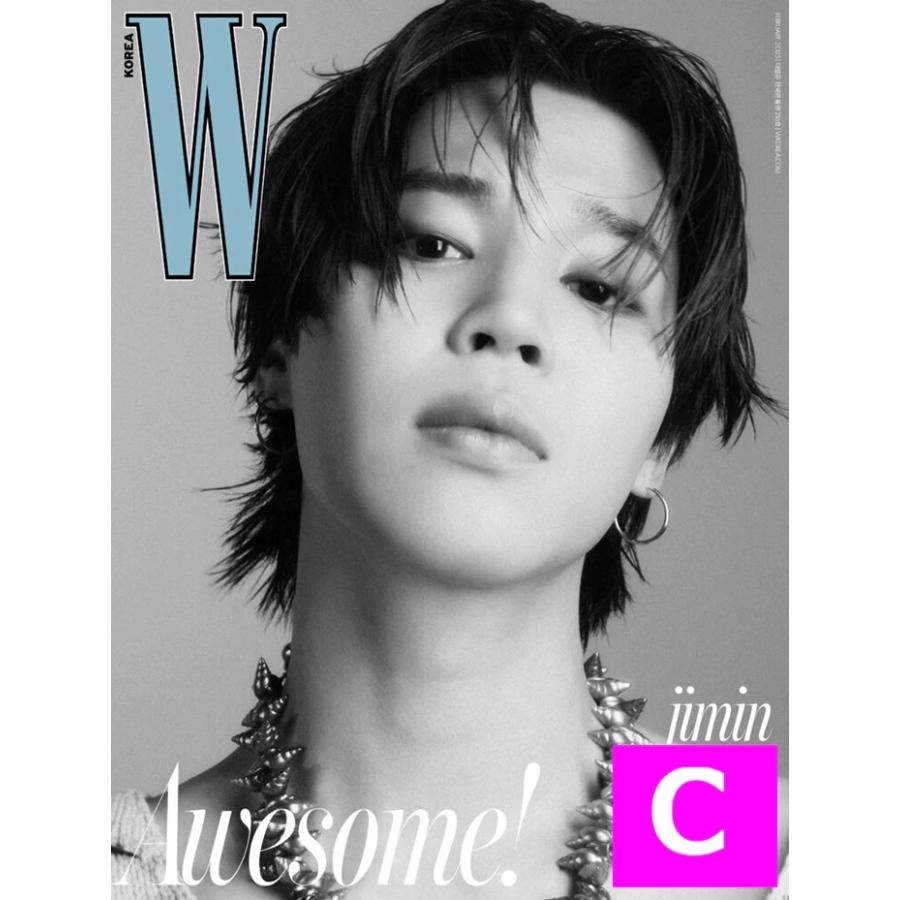 (当店特典) 6種選択 W KOREA 2023.2月号 表紙 BTS Jimin 和訳付き フォトカード付き 送料無料 韓国雑誌 bts バンタン 防弾少年団 ジミン｜shopandcafeo｜04