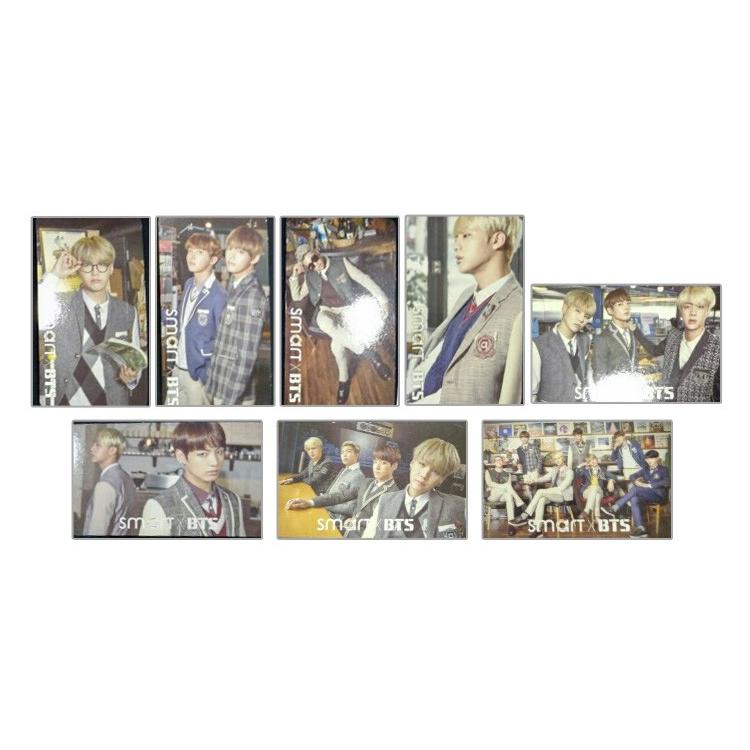 8種セット 1次予約 Bts Photocard 8種 Smart学生服グッズ Bts X Smart 日本国内発送 Gds 1090 1 Busan Depart Yahoo 店 通販 Yahoo ショッピング