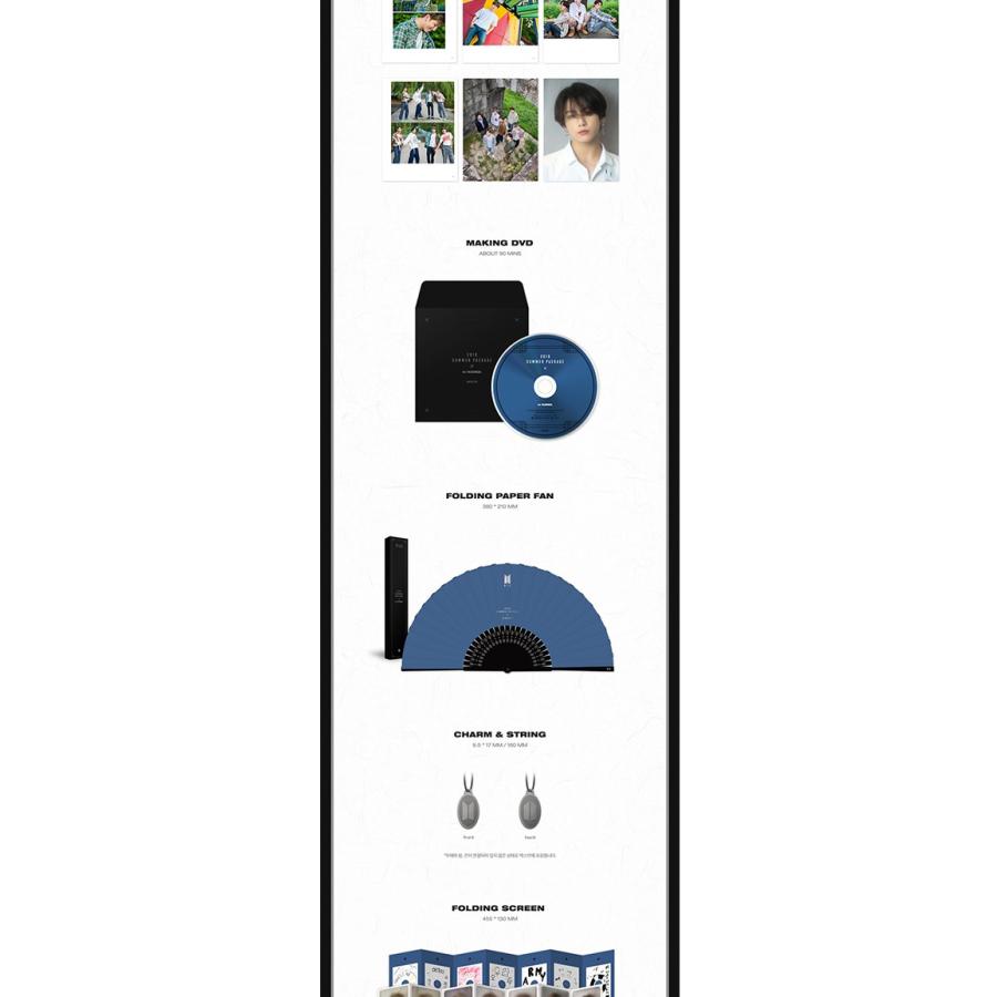 韓国版 BTS 2019 SUMMER PACKAGE in KOREA (CODE 1 3) 1次予約 送料無料｜shopandcafeo｜03