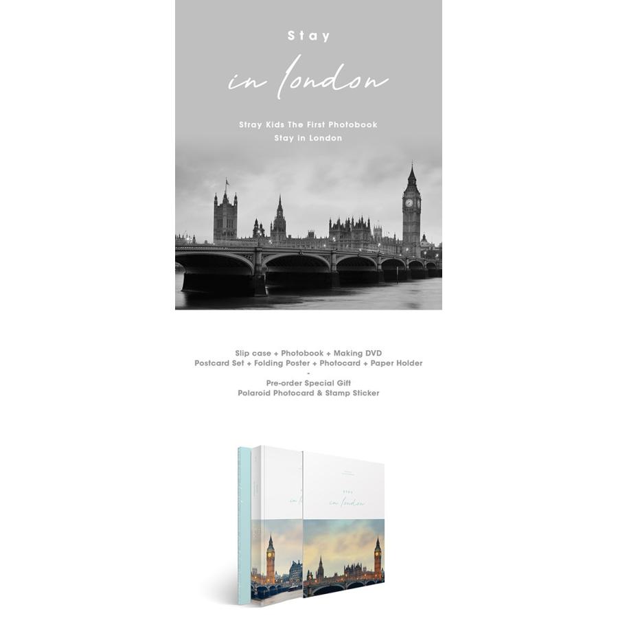 Stray kids First Photobook [Stay in London] 送料無料｜shopandcafeo｜02