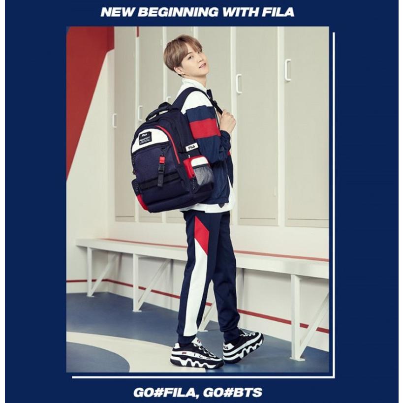 公式特典つき(ポスター終了/ファイルつき) BTS x FILA 【 B-FORCE T-PACK S-LINK 新学期バックパック リュック】防弾少年団 バンタン コラボ Bighit 公式グッズ｜shopandcafeo｜09