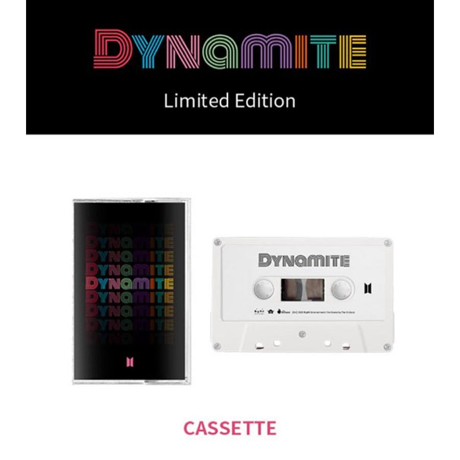 カセット Bts Limited Edition Dynamite 防弾少年団 アナログ テープ 韓国音楽チャート反映 1次予約 送料無料 Gds I0521 Cp Busan Depart Yahoo 店 通販 Yahoo ショッピング