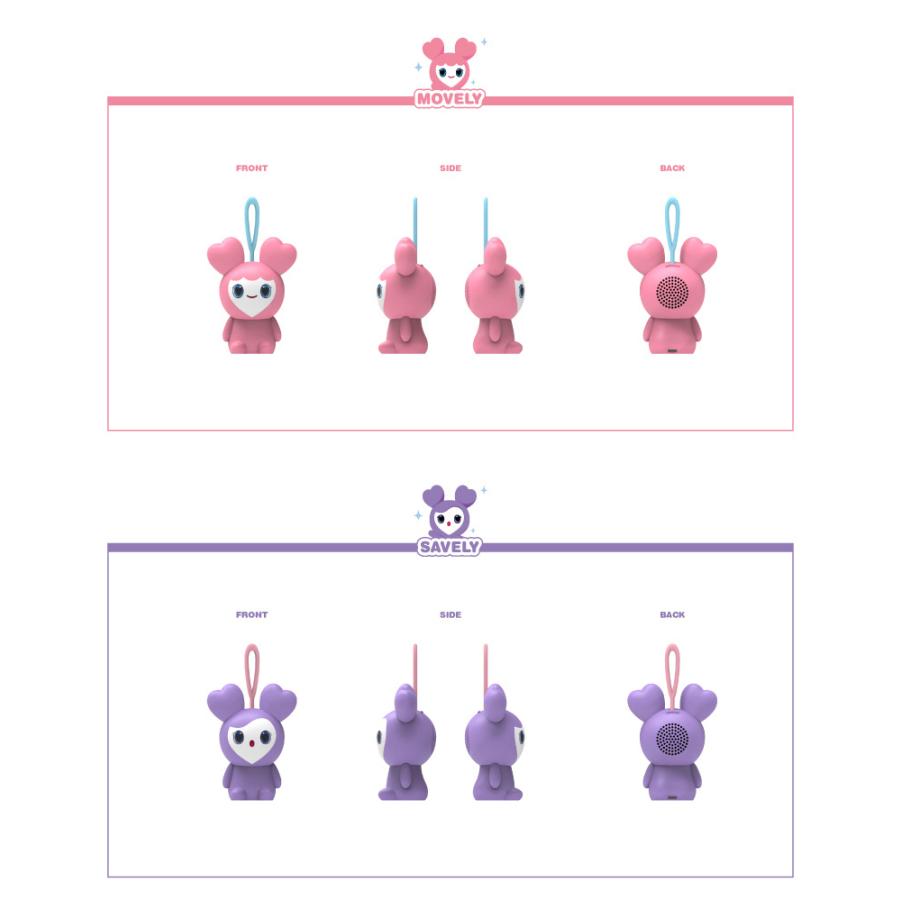 TWICE】【LOVELY BLUETOOTH SPEAKER】 スピーカー 無線 トゥワイス 1次 