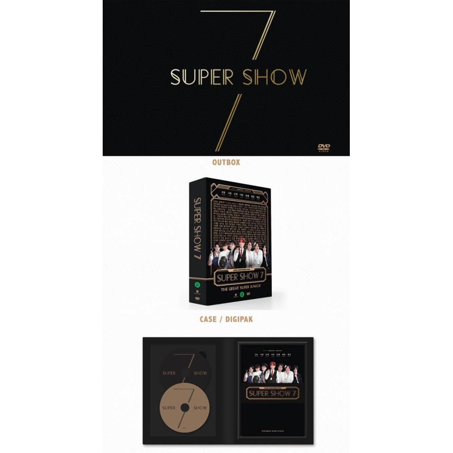 SUPERJUNIOR [SUPERSHOW7] DVD (CODE ALL) 1次予約 送料無料｜shopandcafeo｜02