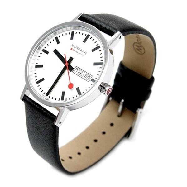 MONDAINE（モンディーン） 正規品 クラシック デイデイト メンズ 直径