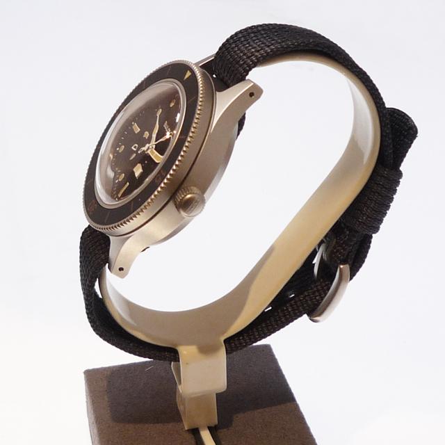 【極美品】BLOVA ブローバ　ミルシップ　98A266 自動巻　ブラック 極美品】BLOVA ブローバ ミルシップ 98A266 自動巻 ブラック