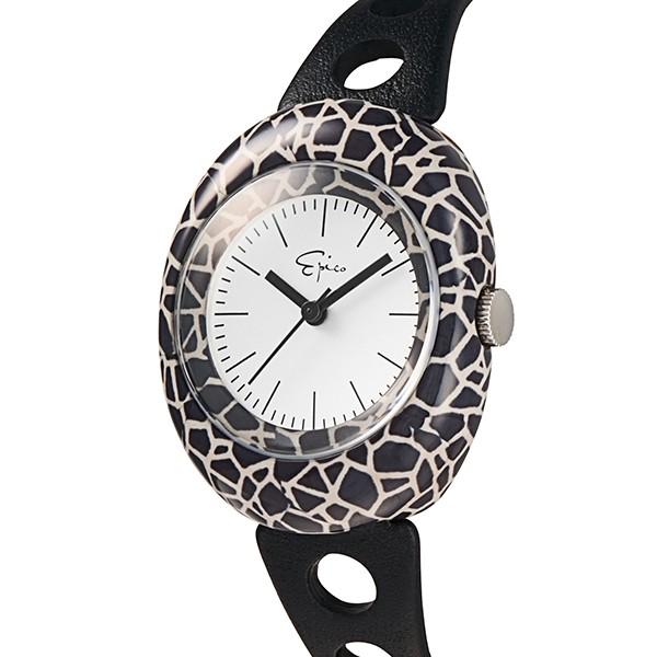 Epico【正規品】即納 エピコ オーバル ギラフ EP-3GRBKL カーフ革