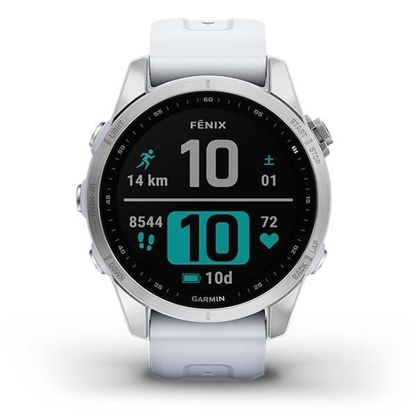 GARMIN FÉNIX 7S ガーミン GPSウォッチ fēnix 7S Pro Sapphire Dual Power | Vit | Garmin 日本