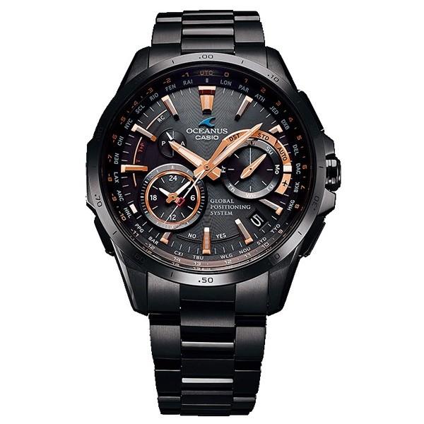 カシオ オシアナス OCW-G1000B ブラックチタン GPS電波ソーラー OCEANUS（オシアナス） OCW-G1000B-1AJF | Gressive OFF style