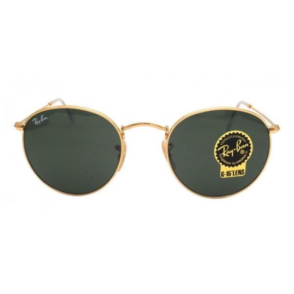 ROUND（Ray-Ban） レイバン 正規品 ReyBan ラウンドメタル ゴールド G