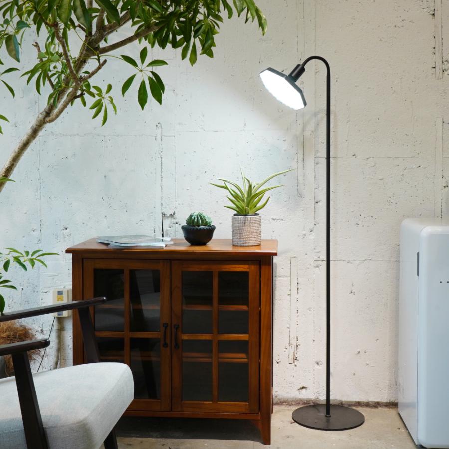 フレキシブルアームライトスタンド ブラック BARREL公式 フレキシブルアームライトスタンド ブラック 高さ