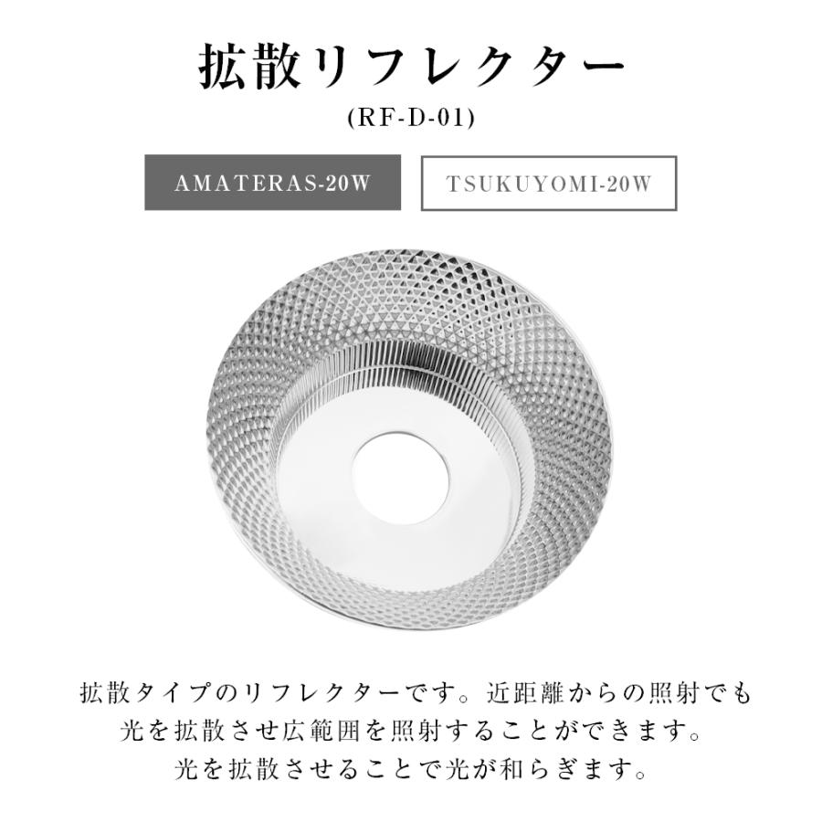 BARREL公式 拡散リフレクター RF-D-01 AMATERAS-20W用 TSUKUYOMI-20W用