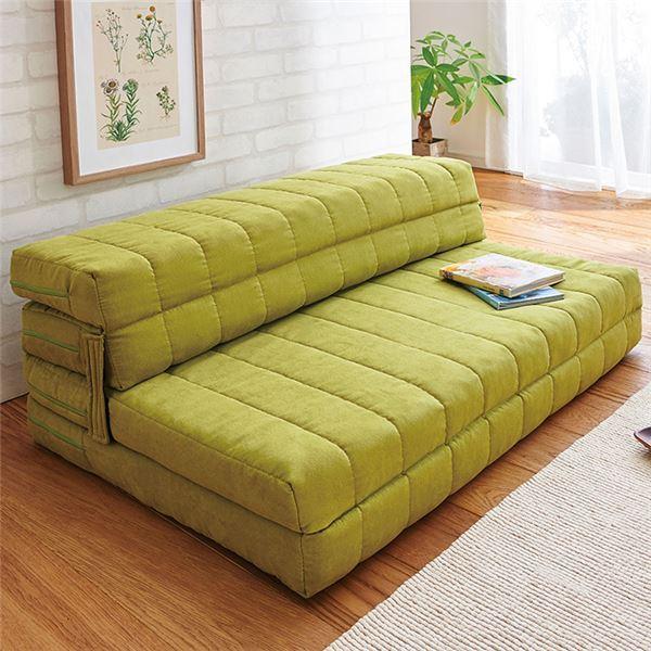 信頼 マットレス セミダブル ベッドルーム 3通りの使い方ができる マットレス カウチ ソファ 1 70 0 9cm グリーン その他ベッド マットレス Populationmalawi Org