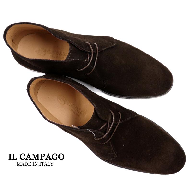 IL CAMPAGO イルカンパゴ イタリア製 スエード チャッカブーツ IL CAMPAGO イルカンパゴ イタリア製 スエード チャッカブーツ