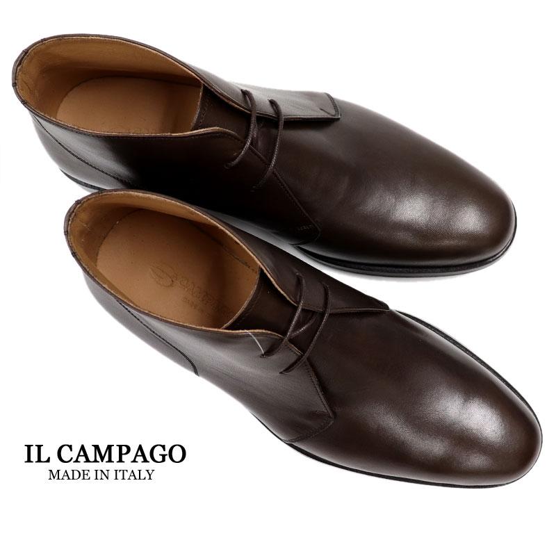 IL CAMPAGO イルカンパゴ イタリア製 チャッカブーツ メンズ
