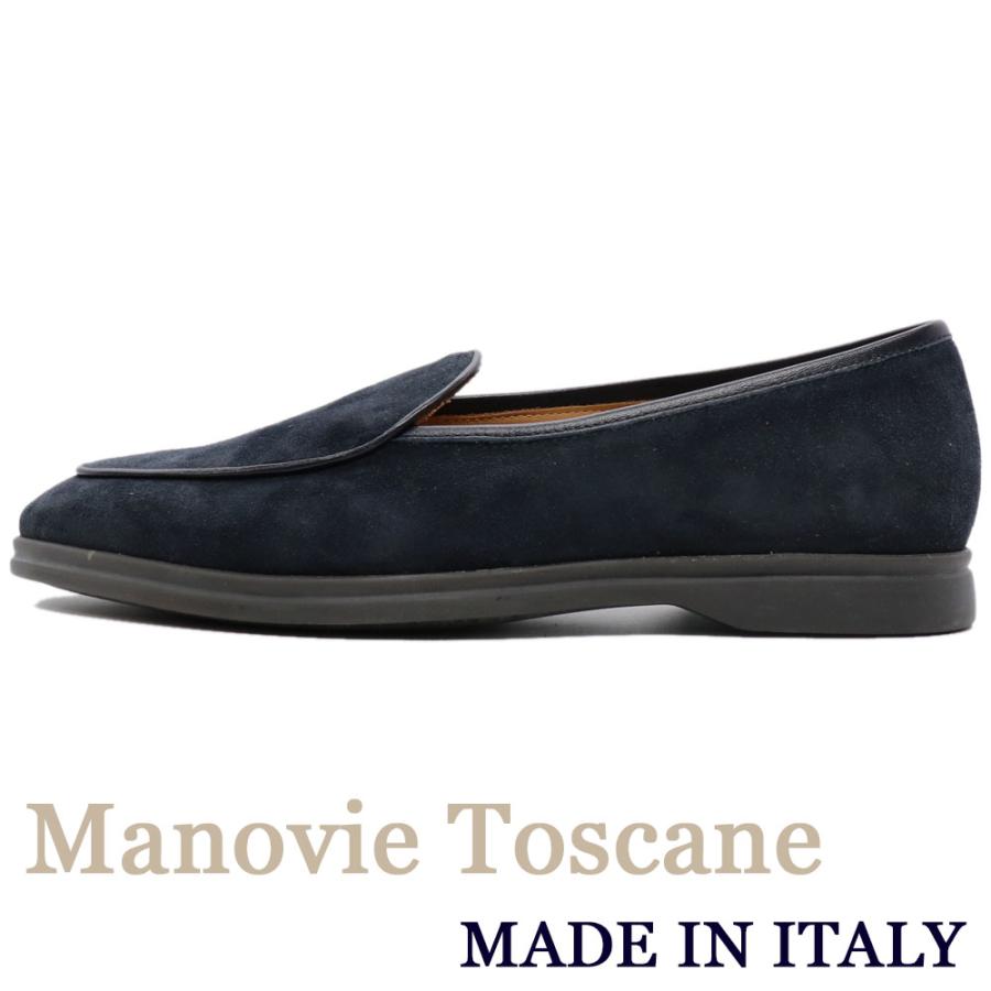 Manovie Toscane マノヴィエトスカーネ イタリア製 スエードレザー 