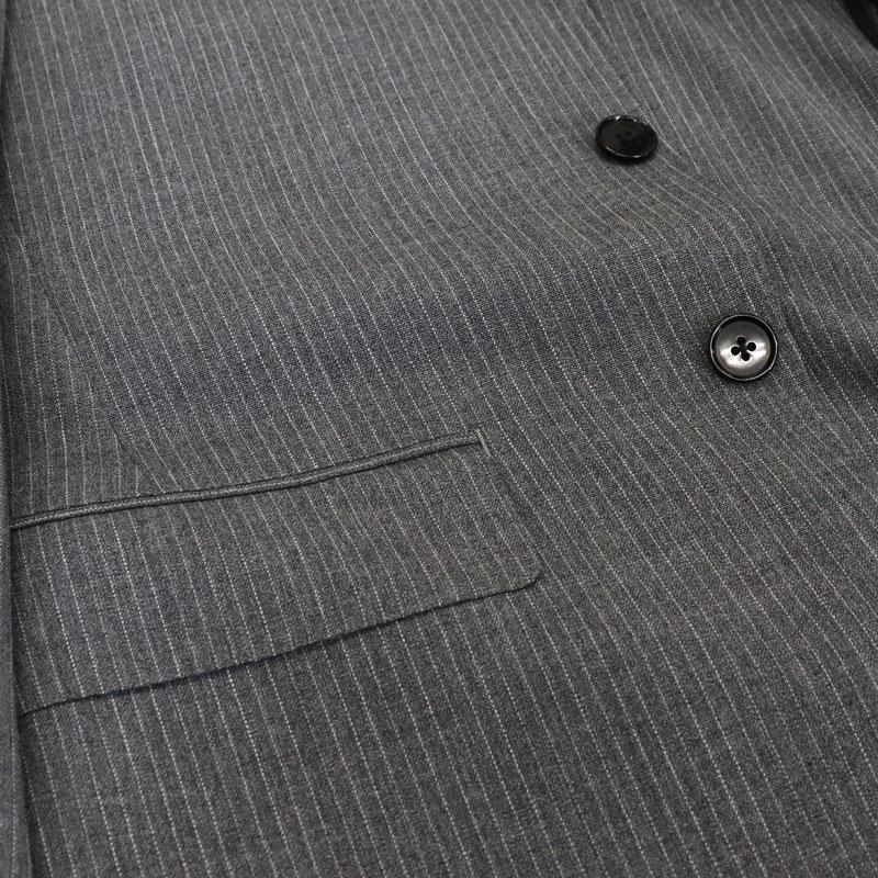 BEAMS F LUIGI BOTTO ジャケット グレー サイズ50 LUIGI BOTTO ルイジボット ハイツイストウール イタリア製生地